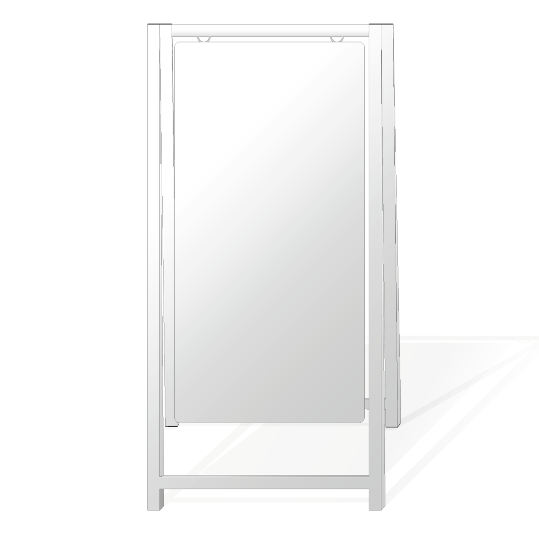 Custom Tall Panel A-Frame