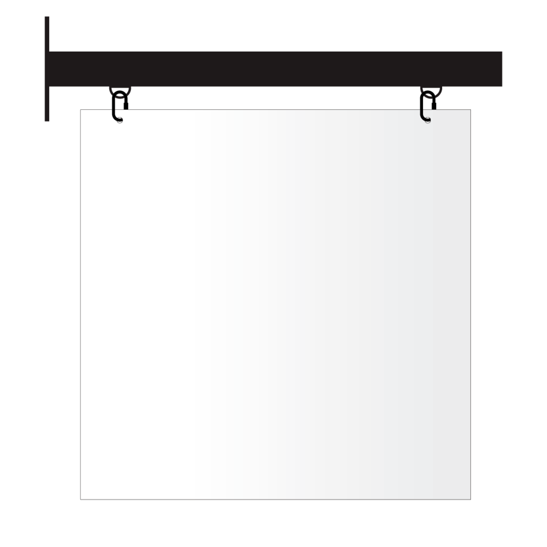 Square Hanging Sign