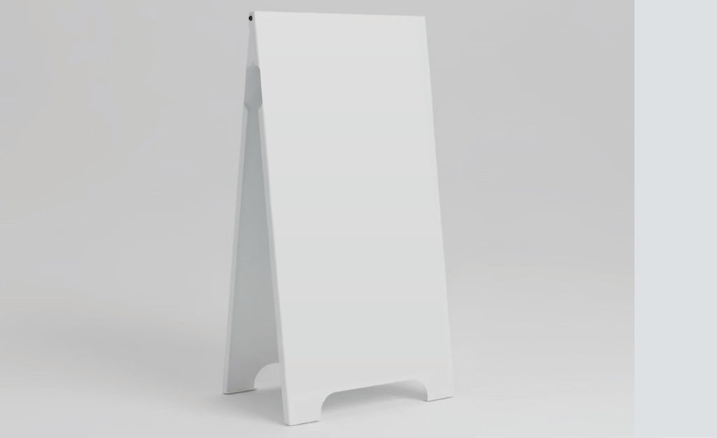 Tall Magnetic Sidewalk Sign - Blank