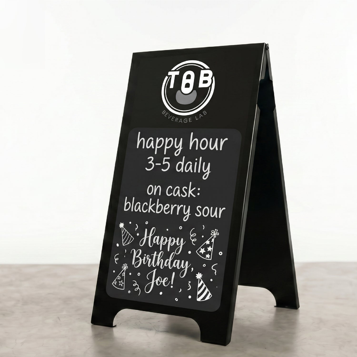 Chalkboard A-Frame Sign