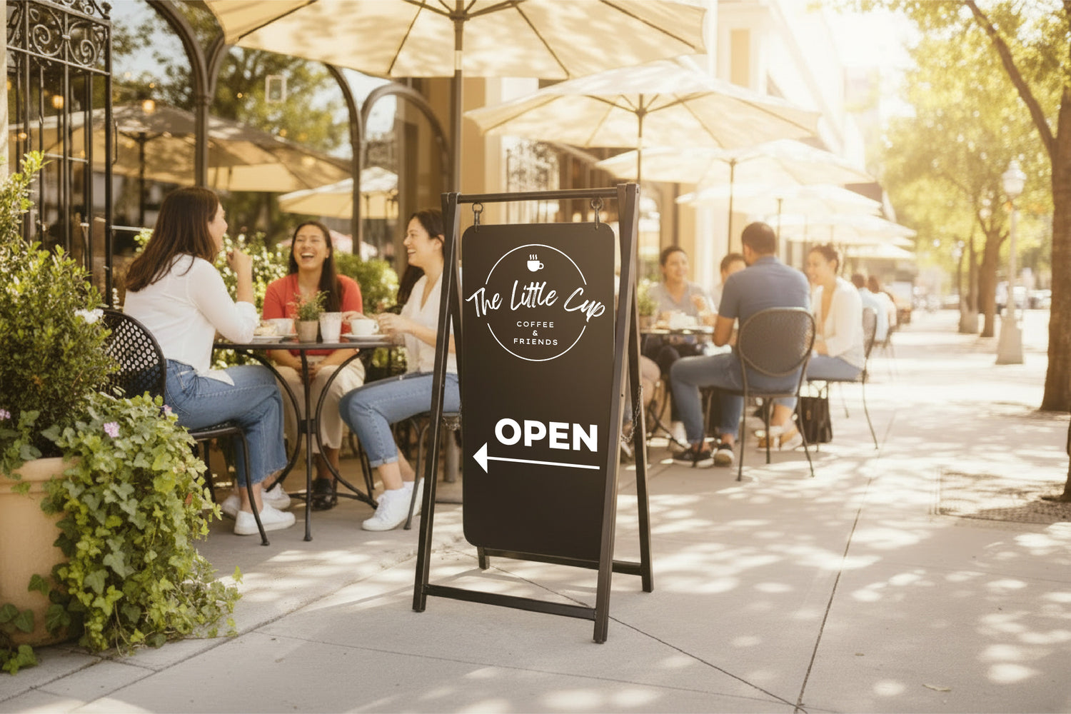 Coffee Shop Open Sign