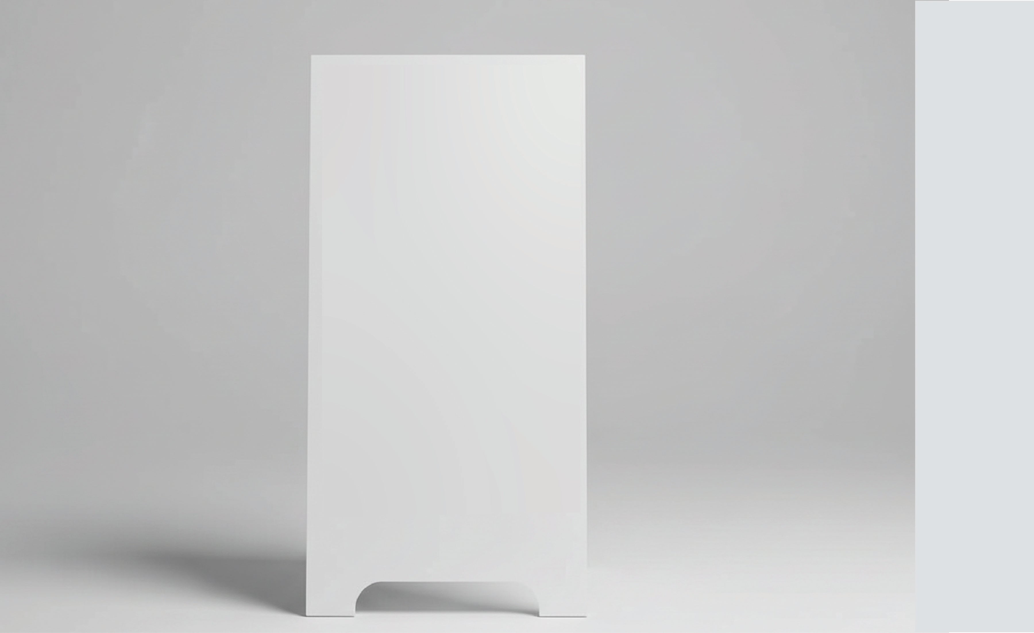 Tall Magnetic Sidewalk Sign - Blank