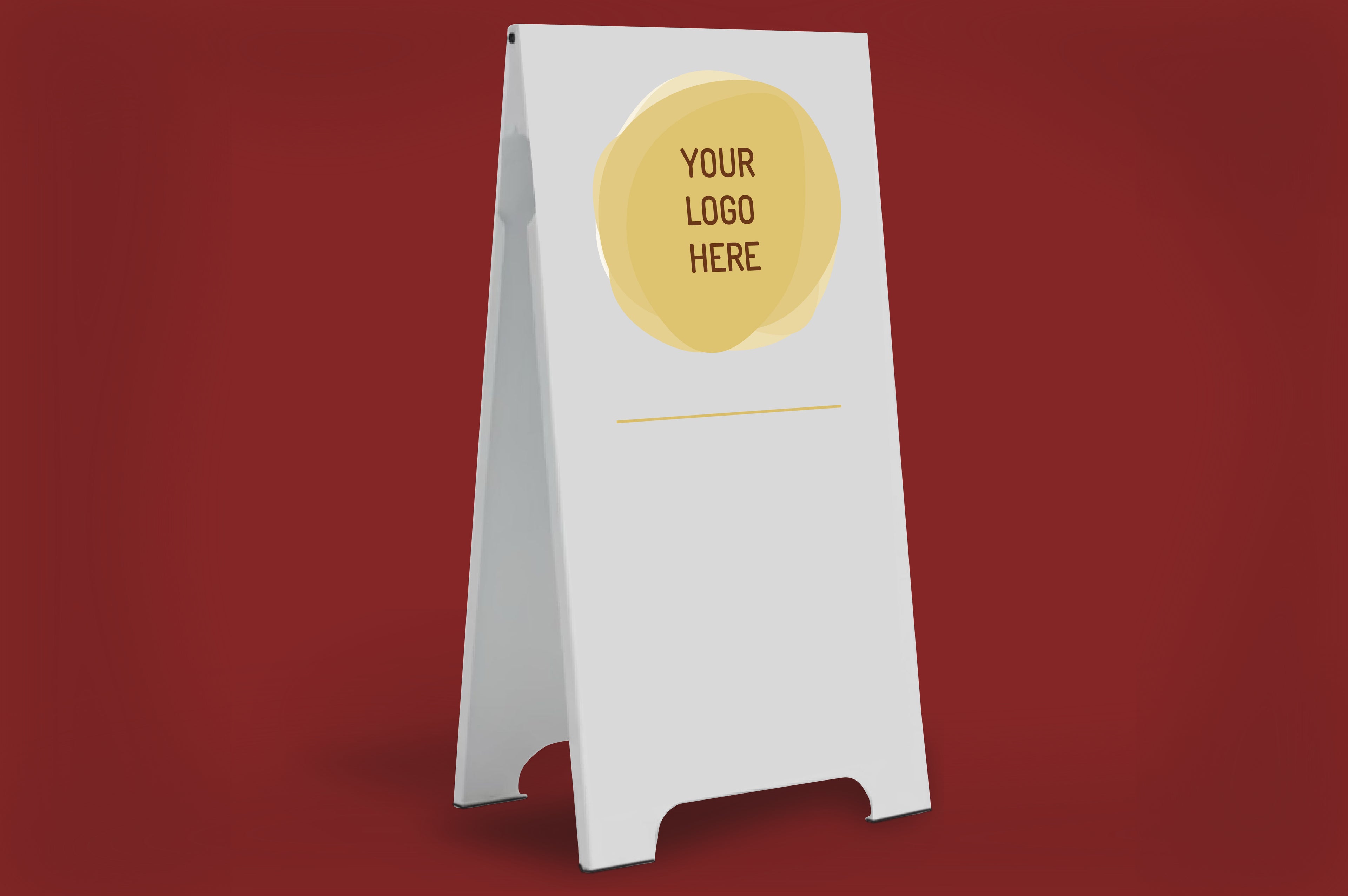 Magnetic Sidewalk Sign