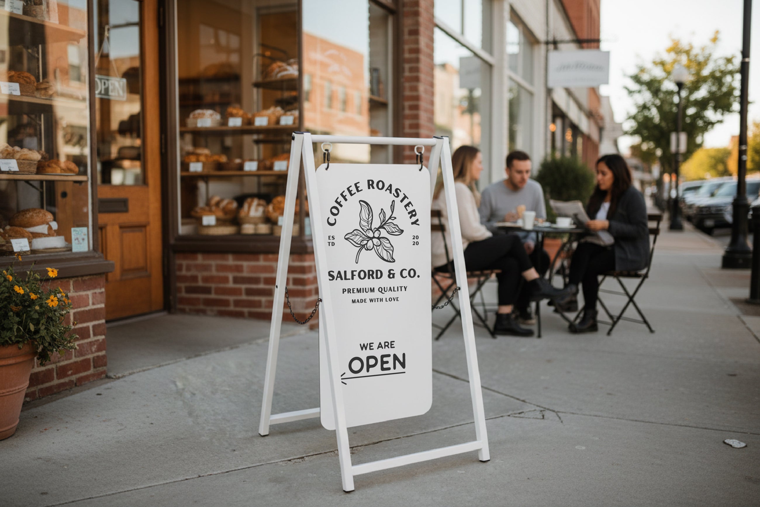 Coffee Shop A-Frame Sign