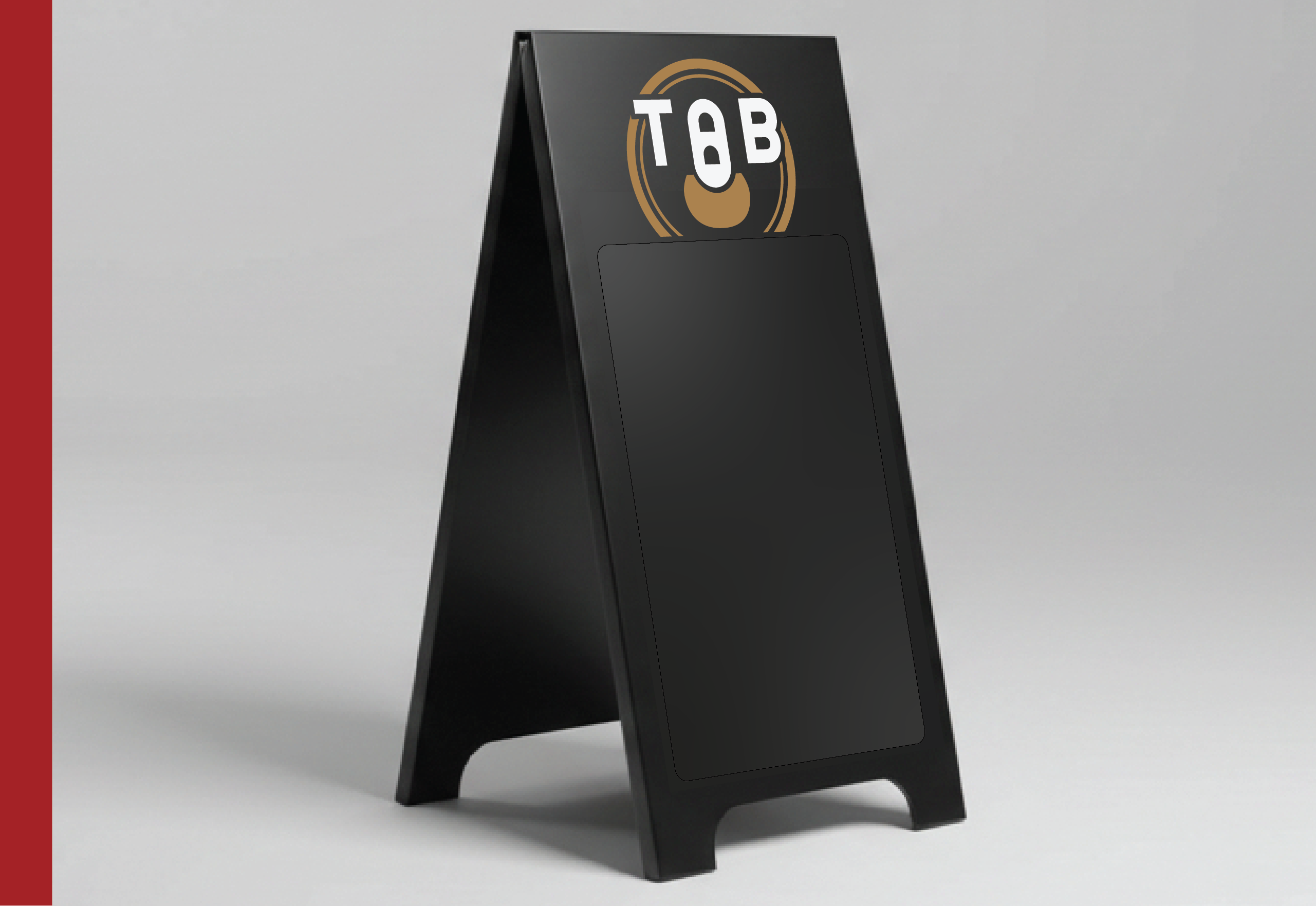 Writeable Magnetic Sidewalk Sign