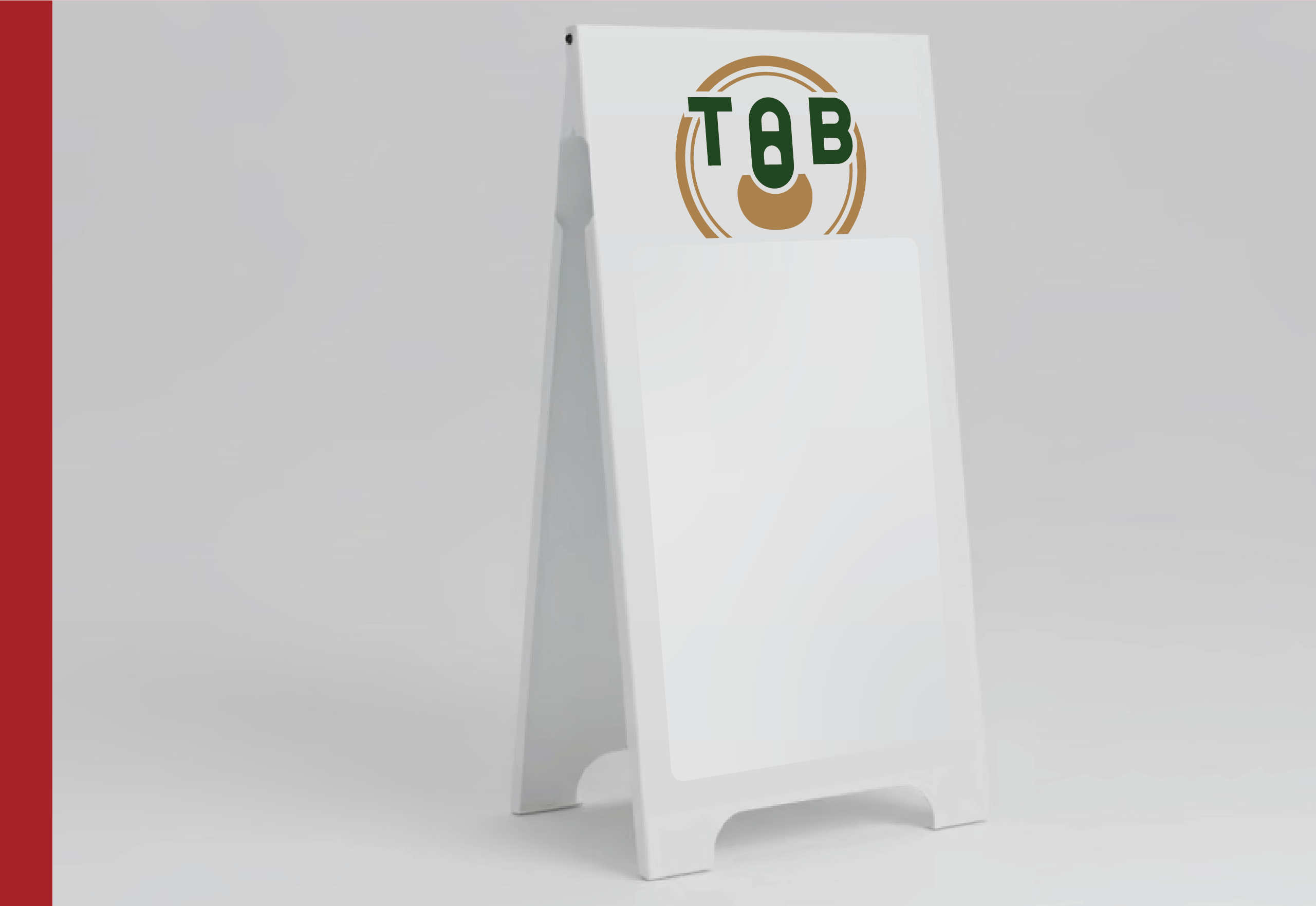 Writeable Magnetic Sidewalk Sign