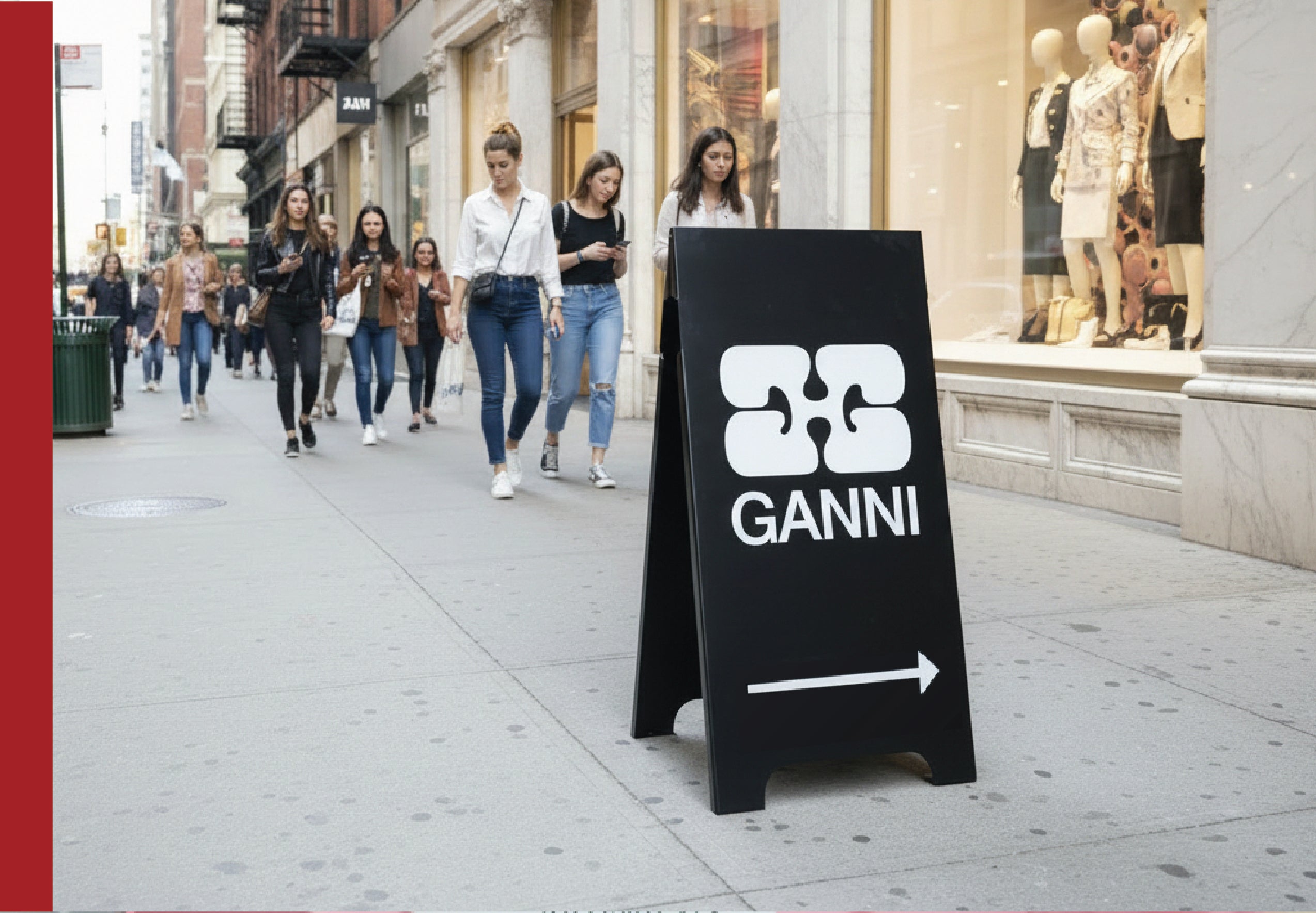 Magnetic Sidewalk Sign