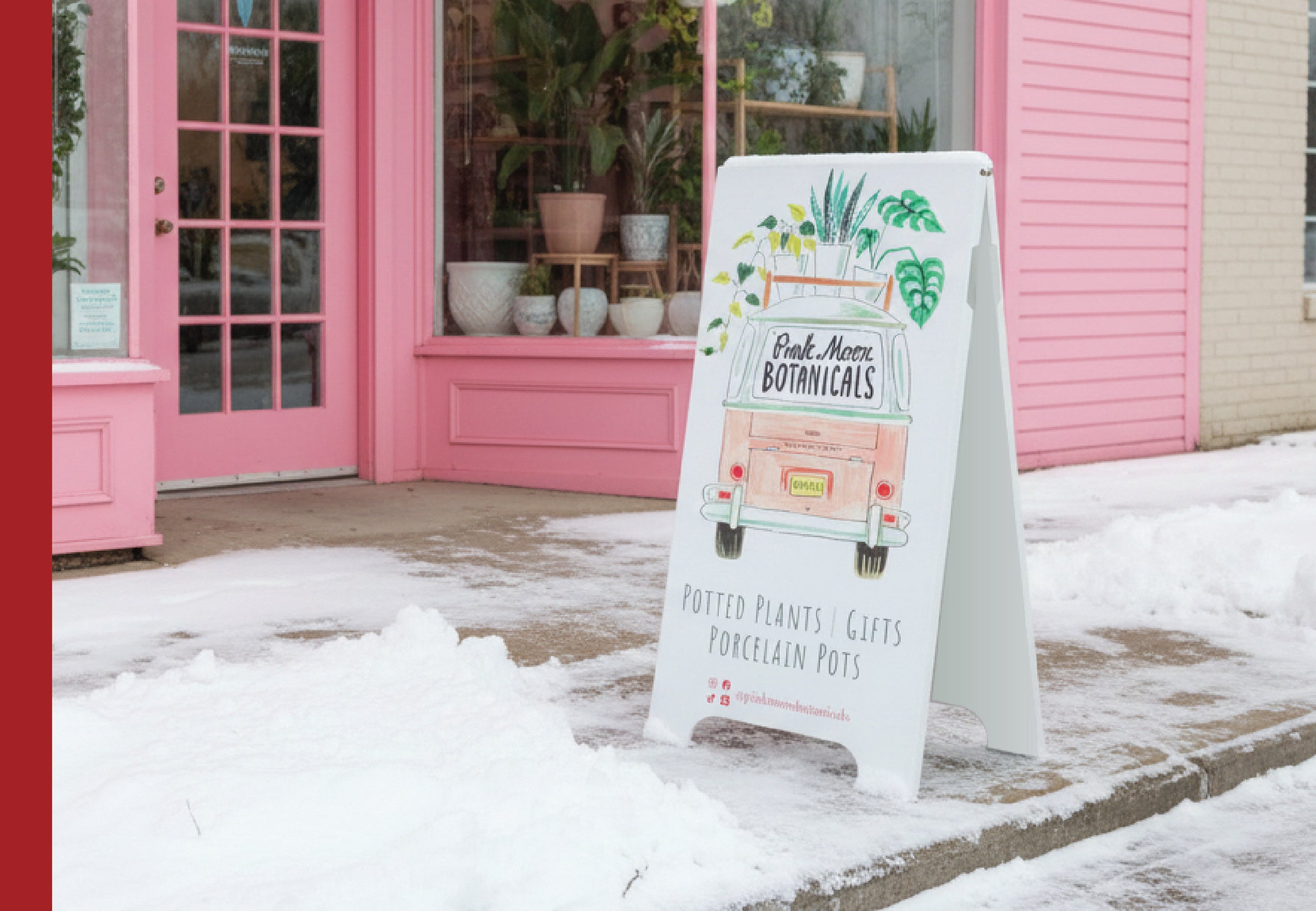 Magnetic Sidewalk Sign