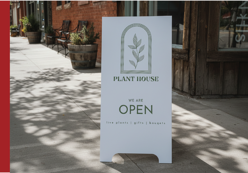 Magnetic Sidewalk Sign