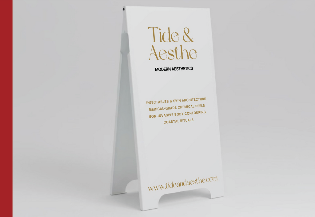 Tall Magnetic Sidewalk Sign