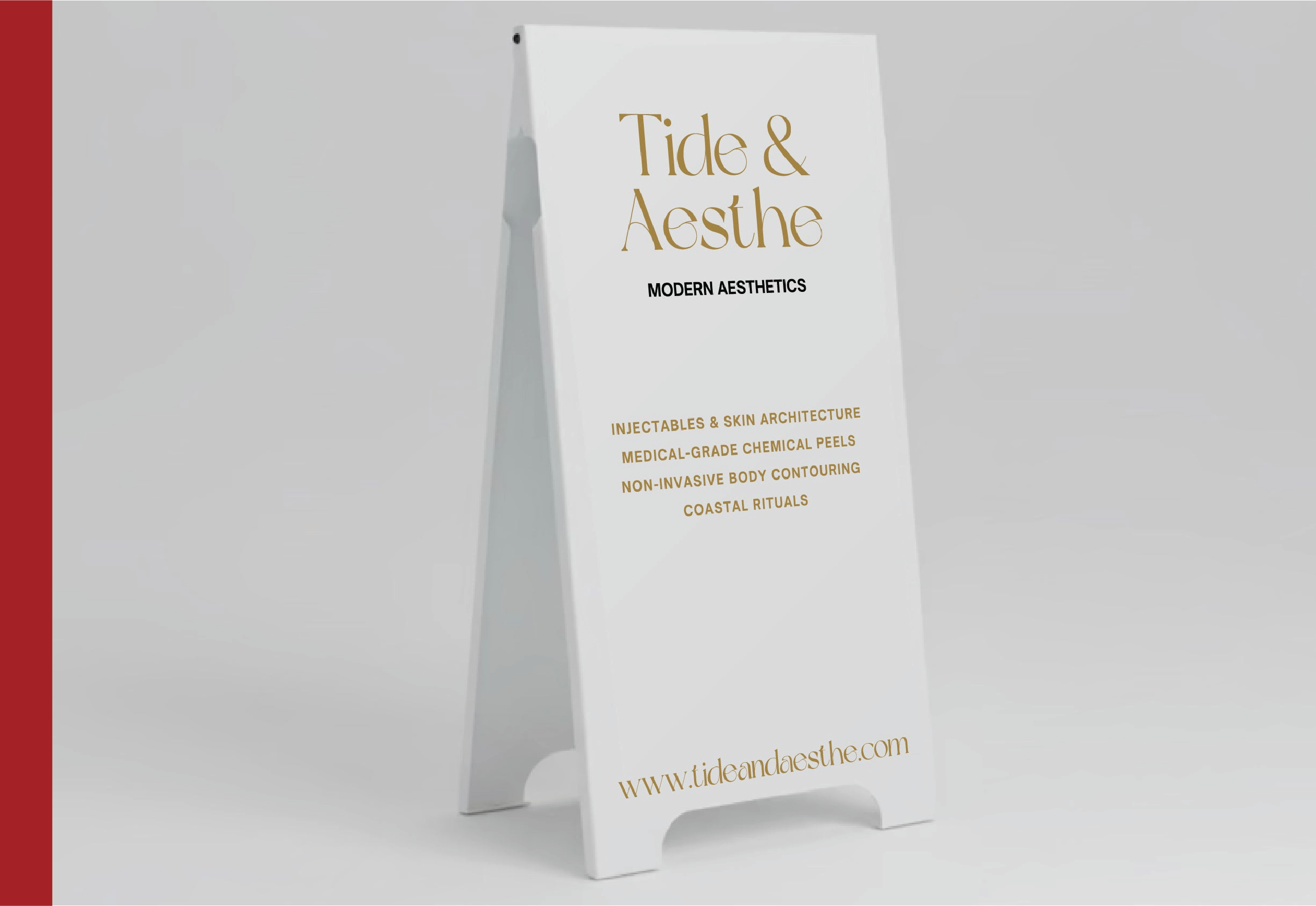 Tall Magnetic Sidewalk Sign